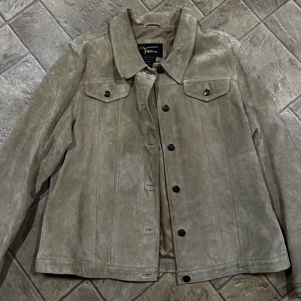 Fabio Tan leather Jacket